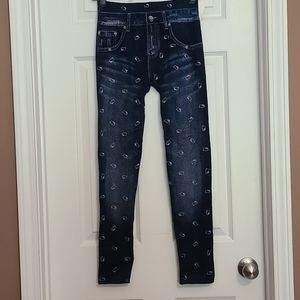 Hello Kitty leggings Jean look